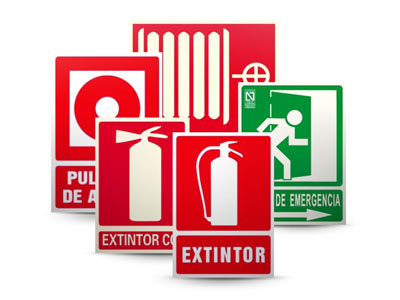 Señales seguridad preventivas informativas corporativas